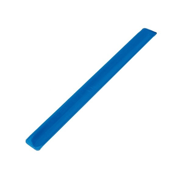Opaska Snap band 30 cm, niebieski z nadrukiem logo - zdjęcie produktu