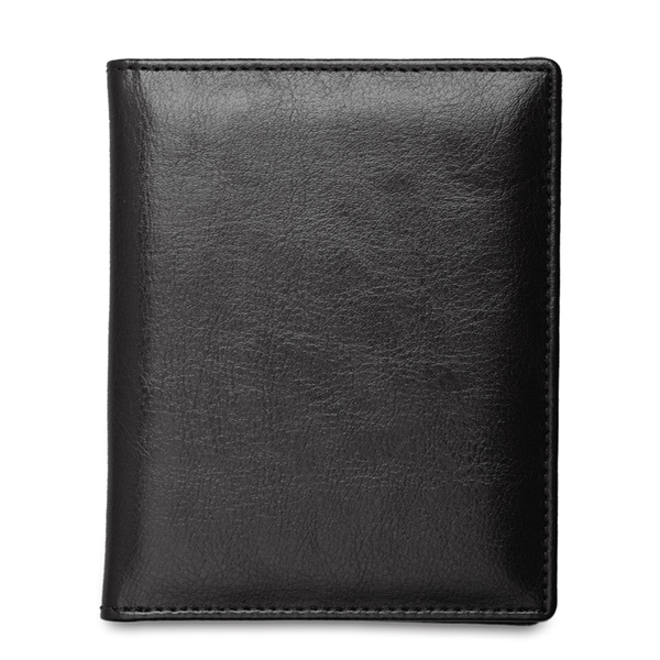 Etui na dokumenty Classic, czarny z nadrukiem logo c