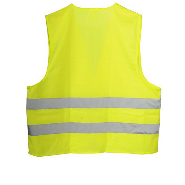 Kamizelka odblaskowa rozm. XL, żółty z nadrukiem logo a
