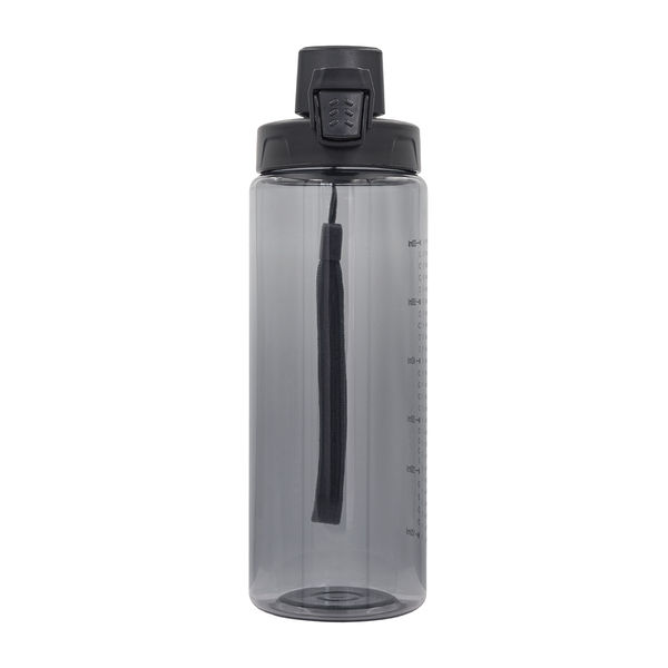 Bidon Feelsogood 700 ml, czarny/szary z nadrukiem logo b
