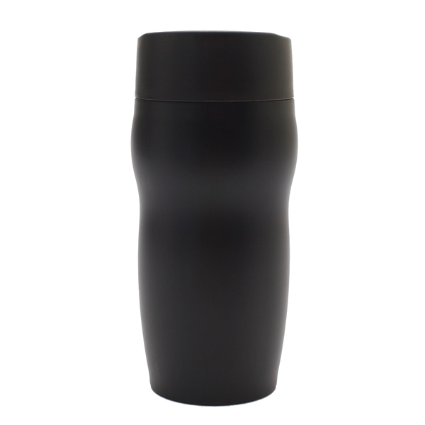 Kubek termiczny Edmonton 270 ml, czarny z nadrukiem logo d