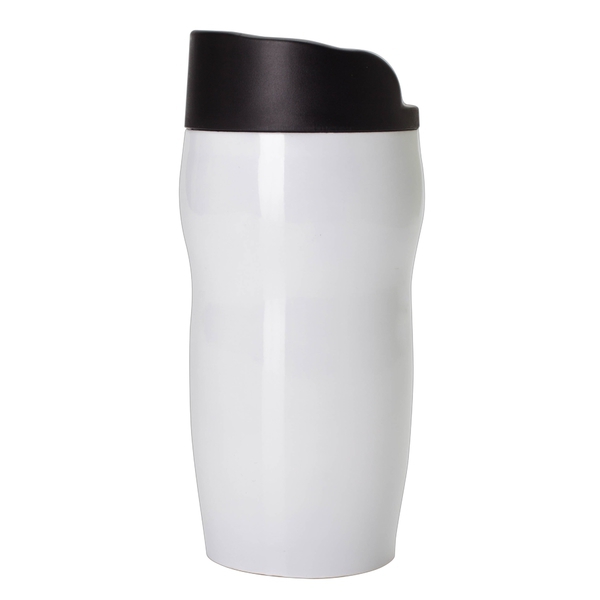 Kubek termiczny Edmonton 270 ml, biały z nadrukiem logo c
