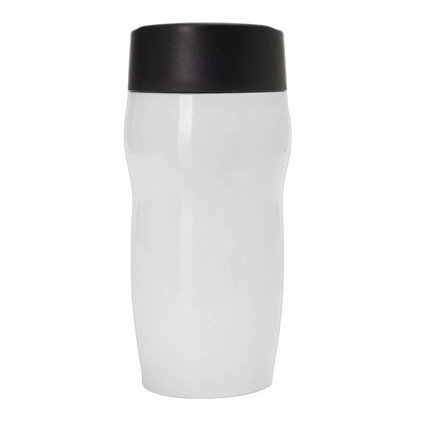 Kubek termiczny Edmonton 270 ml, biały z nadrukiem logo d