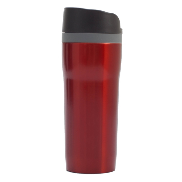 Kubek termiczny Winnipeg 350 ml, bordowy z nadrukiem logo c