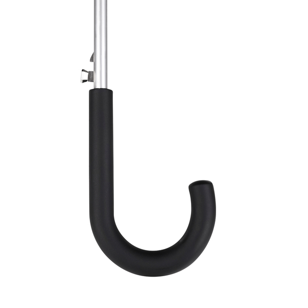 Elegancki parasol Basel, czarny z nadrukiem logo b