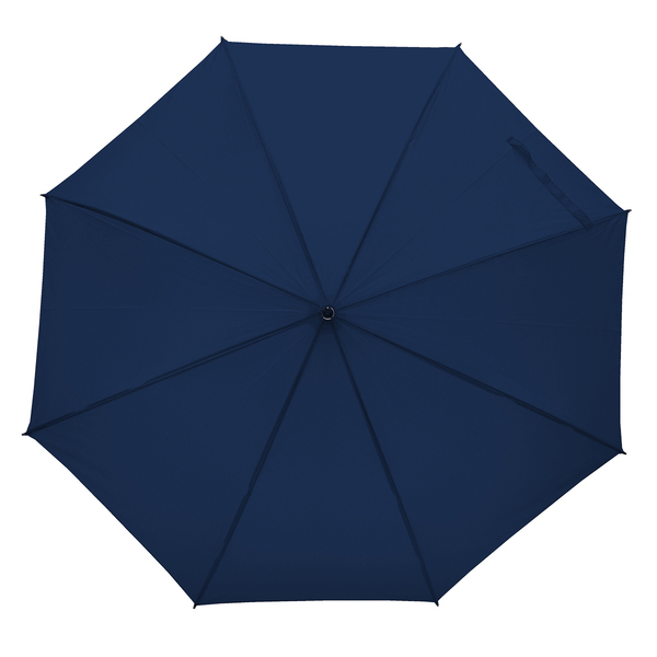 Parasol automatyczny Fribourg, granatowy z nadrukiem logo b