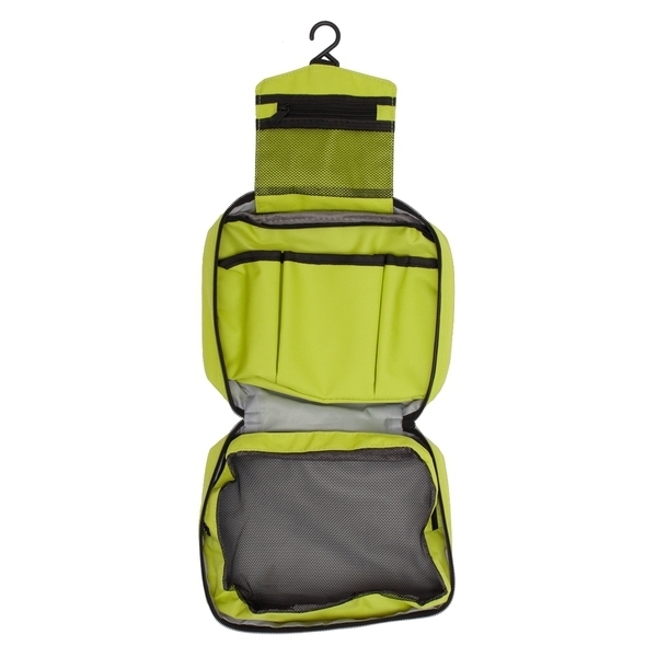 Kosmetyczka Travel Companion, jasny zielony z nadrukiem logo - zdjęcie produktu