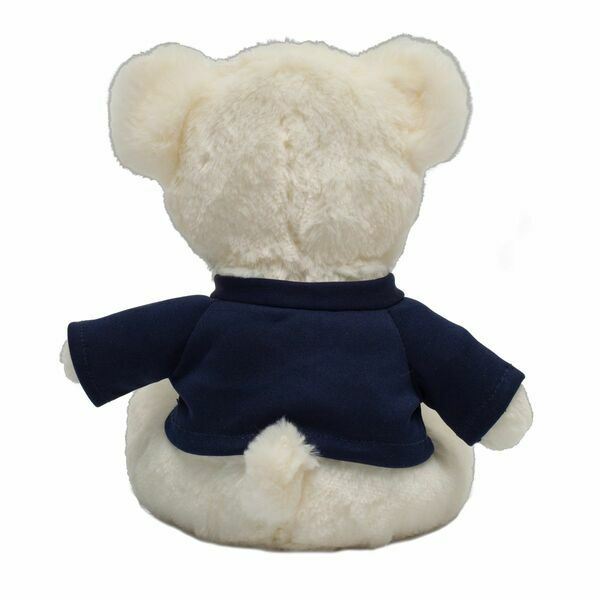 Maskotka Urso, beżowy z nadrukiem logo b