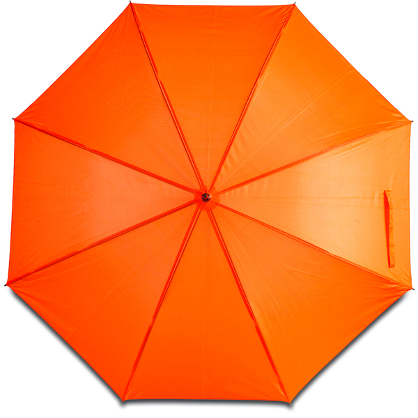 Parasol Winterthur, pomarańczowy z nadrukiem logo c