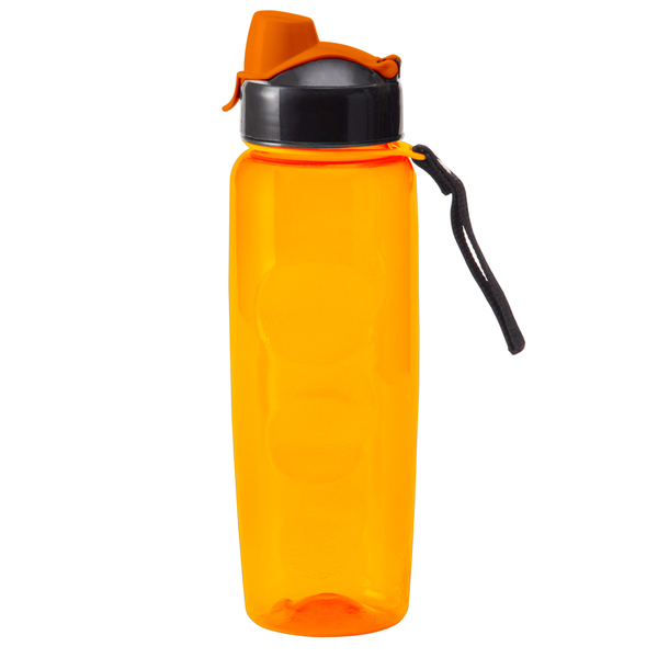 Bidon Jolly 700 ml, pomarańczowy z nadrukiem logo c
