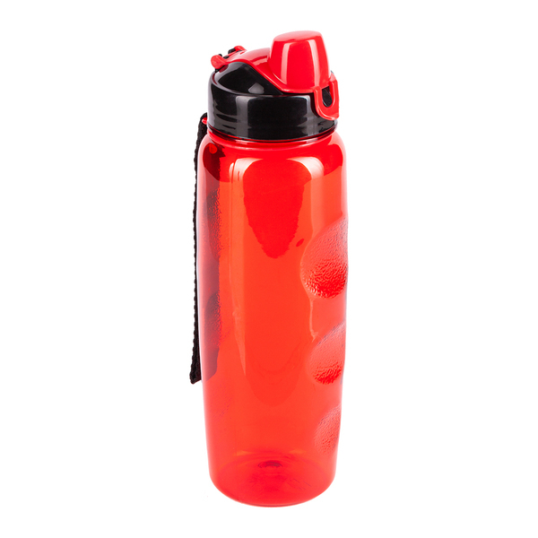 Bidon Jolly 700 ml, czerwony z nadrukiem logo - zdjęcie produktu