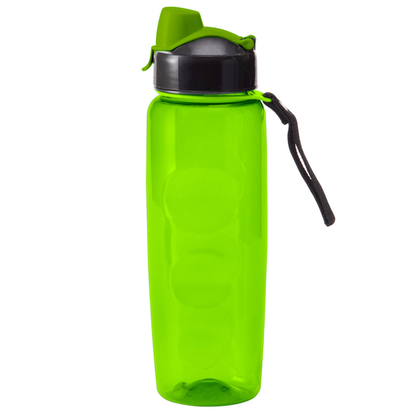 Bidon Jolly 700 ml, zielony z nadrukiem logo c
