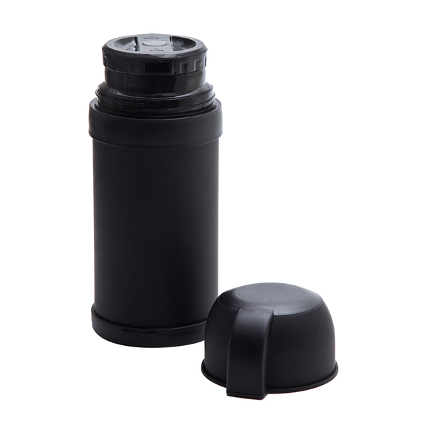 Termos Picnic Amigo 1200 ml, czarny z nadrukiem logo a