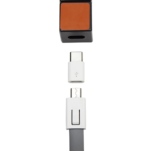 Kabel USB Color click&go, mix z nadrukiem logo c