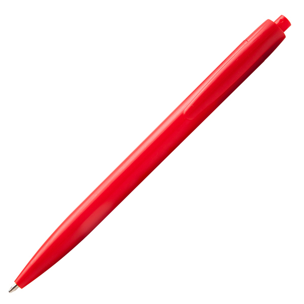Długopis Supple, czerwony z nadrukiem logo b