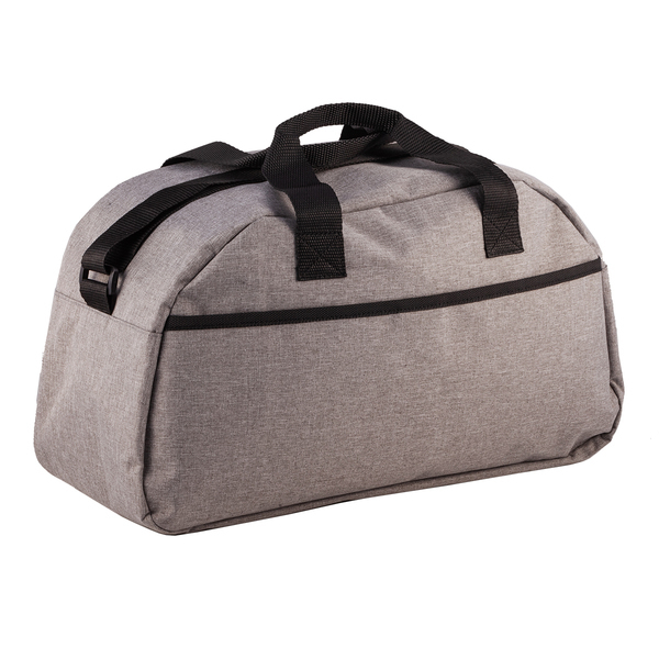 Torba sportowa Greytone, szary z nadrukiem logo - zdjęcie produktu