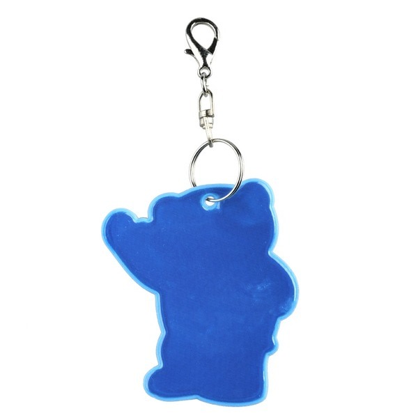 Brelok Beary, niebieski z nadrukiem logo b