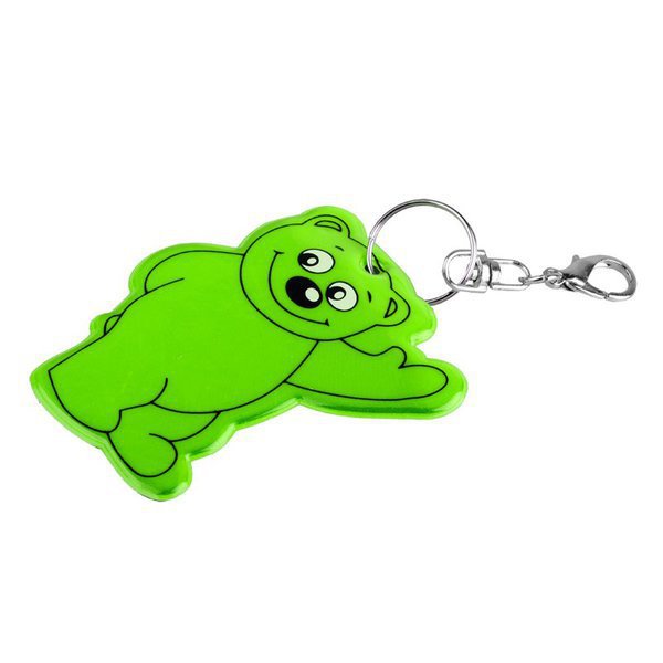 Brelok Beary, ciemny zielony z nadrukiem logo a