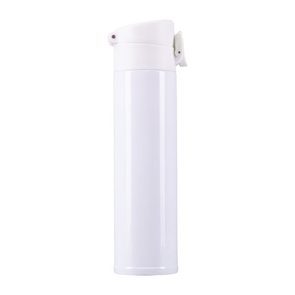 Kubek termiczny Moline 350 ml, biały z nadrukiem logo d