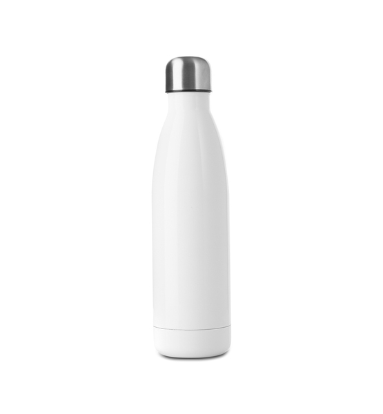 Butelka termiczna Kenora 500 ml, biały z nadrukiem logo - zdjęcie produktu