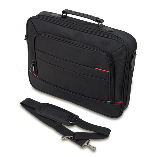 Torba na laptopa Aberdeen, czarny z nadrukiem logo - zdjęcie produktu