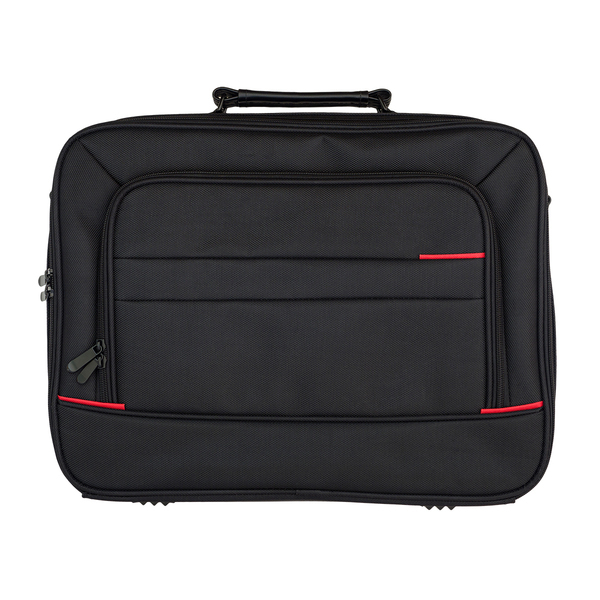 Torba na laptopa Aberdeen, czarny z nadrukiem logo b