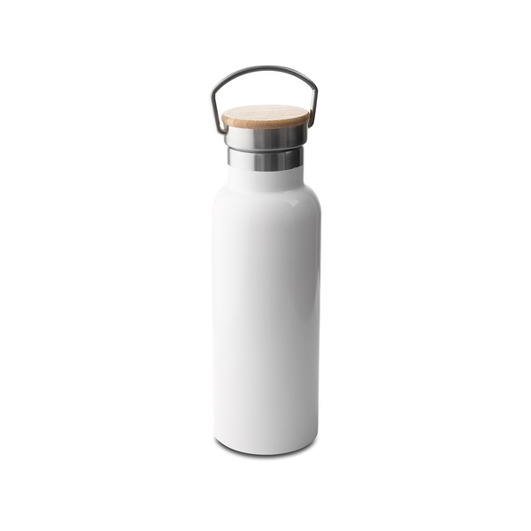 Butelka termiczna Malmo 500 ml, biały