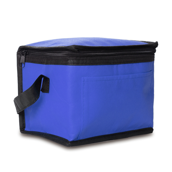 Torba termoizolacyjna na lunch Keep-it-cool, niebieski z nadrukiem logo b
