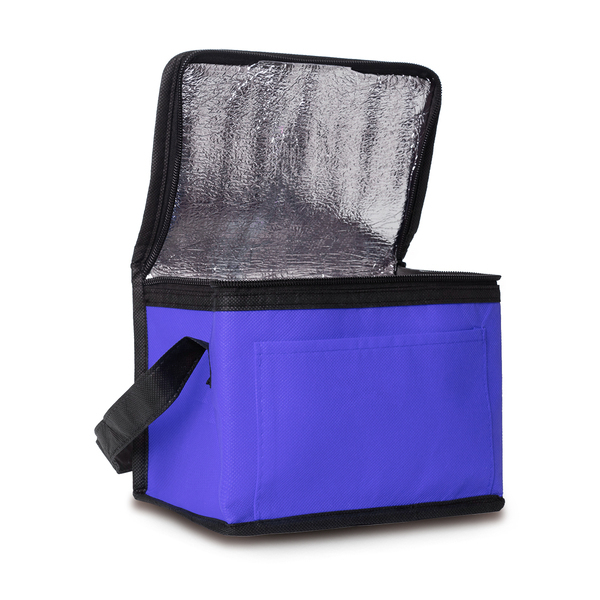 Torba termoizolacyjna na lunch Keep-it-cool, niebieski z nadrukiem logo d