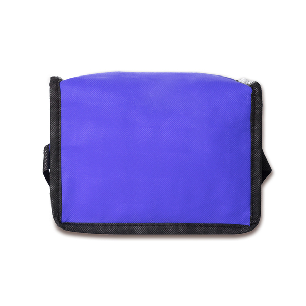 Torba termoizolacyjna na lunch Keep-it-cool, niebieski z nadrukiem logo e