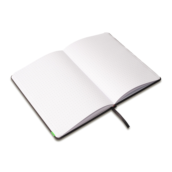 Planner Dot, czarny z nadrukiem logo a