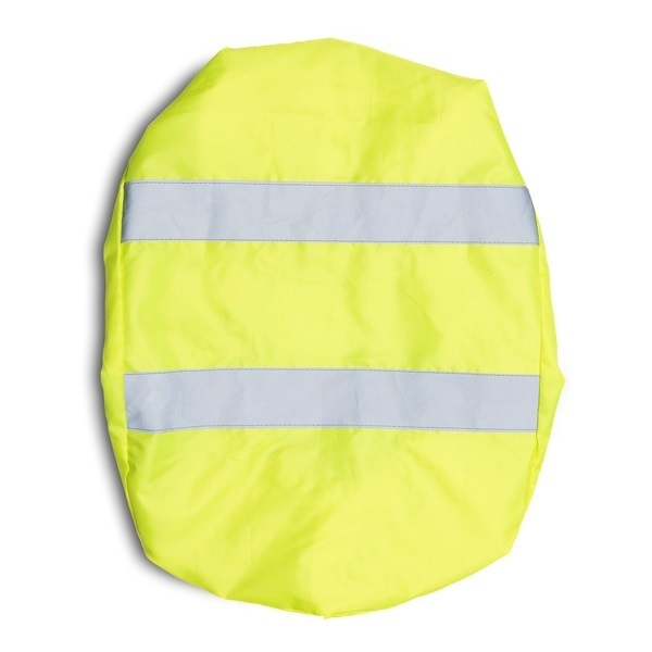 Pokrowiec na plecak HiVisible, żółty z nadrukiem logo