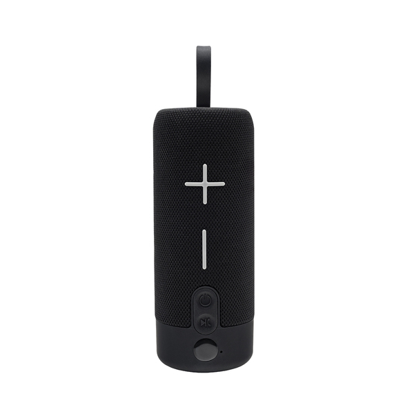 Głośnik Bluetooth Roller, czarny z nadrukiem logo