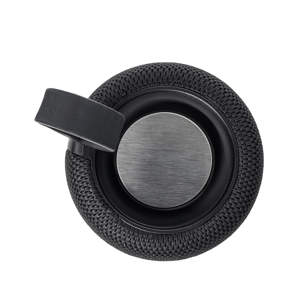 Głośnik Bluetooth Roller, czarny z nadrukiem logo d
