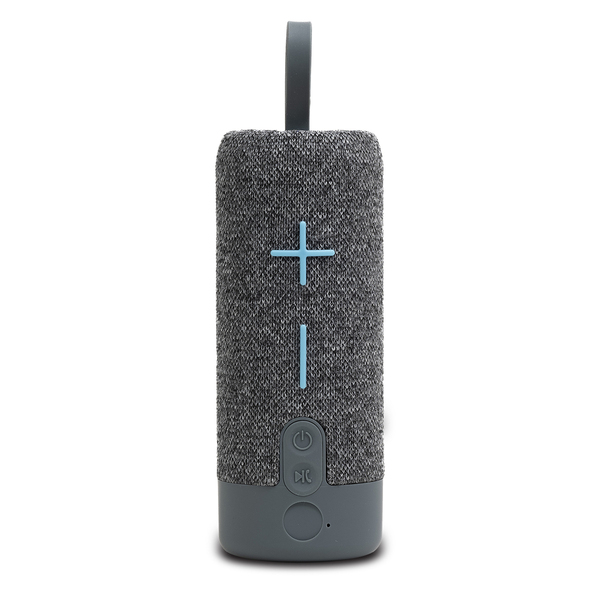 Głośnik Bluetooth Roller, szary z nadrukiem logo a