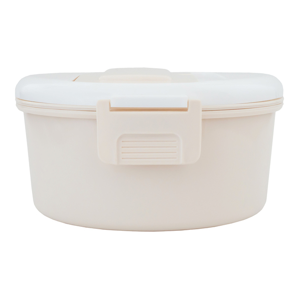 Pojemnik na lunch Tastyway 1000 ml, beżowy z nadrukiem logo b