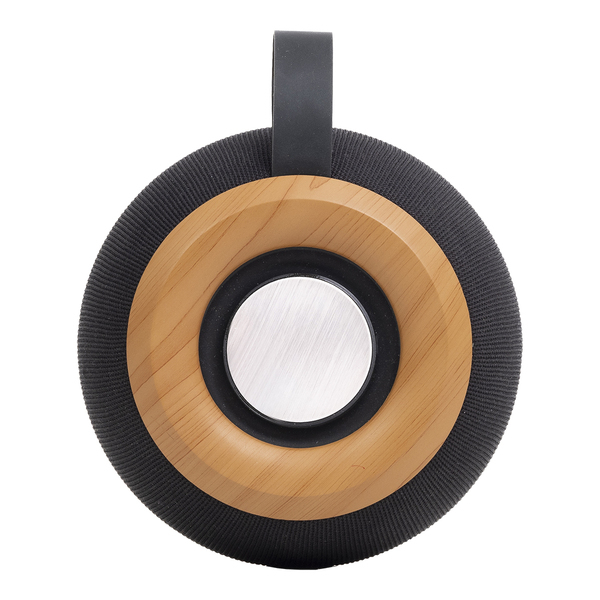 Głośnik Bluetooth Ball, czarny z nadrukiem logo a