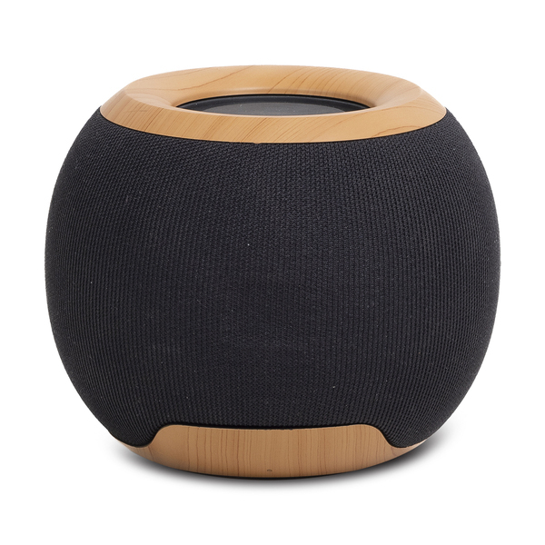 Głośnik Bluetooth Ball, czarny z nadrukiem logo b
