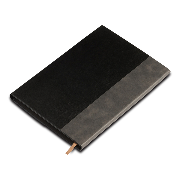 Notes Prato, szary z nadrukiem logo c