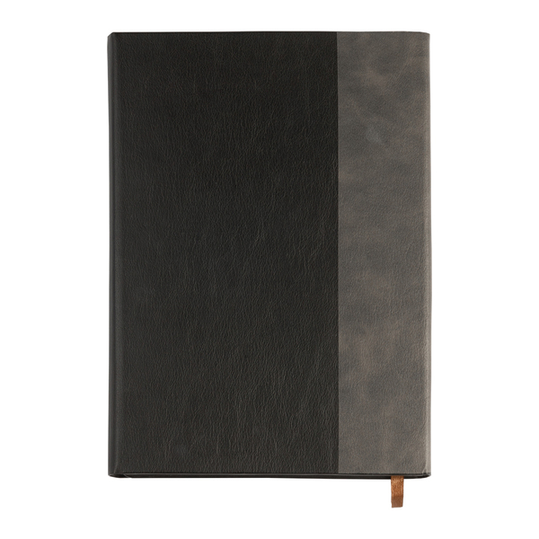 Notes Prato, szary z nadrukiem logo e